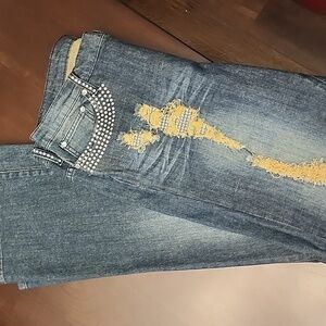 VENUS Embellished Bootcut jeans sz 14